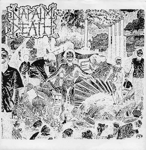 Portada de Sencillo/EP "Live", de Napalm Death
