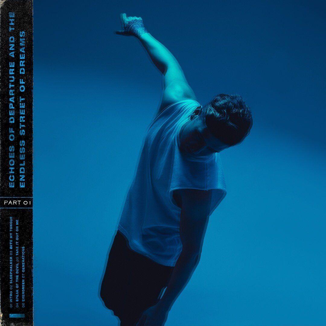 Portada de Álbum "Echoes Of Departure And Theendless Street Of Dreams Part. 1", de Logan Henderson