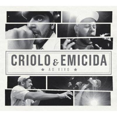 Capa do Álbum "Criolo e Emicida (Ao Vivo)", de Emicida