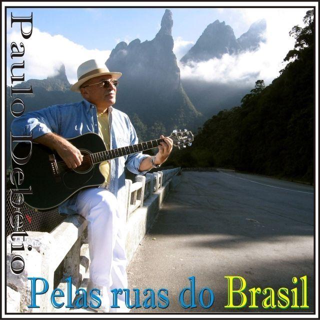 Portada de Álbum "Pelas Ruas do Brasil", de Paulo Debétio