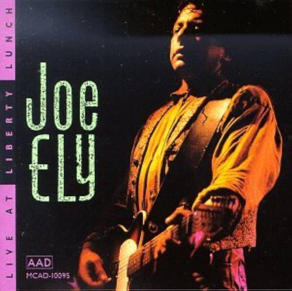 Portada del álbum "Live At Liberty Lunch", de Joe Ely