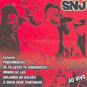 Portada de Álbum "Sai Pra Lá Negativismo: ao Vivo", de SNJ (Somos Nós a Justiça)