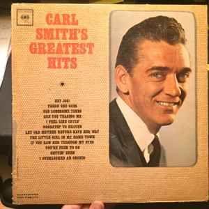 Portada de Álbum "Carl Smith's Greatest Hits", de Carl Smith