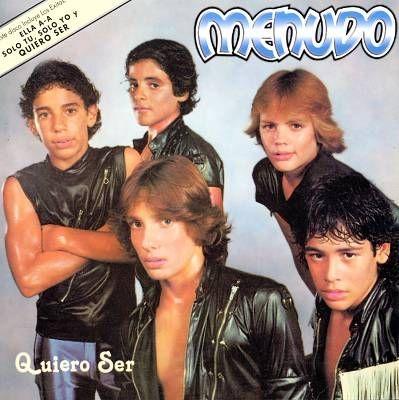 Portada del álbum "Quiero Ser", de Menudo