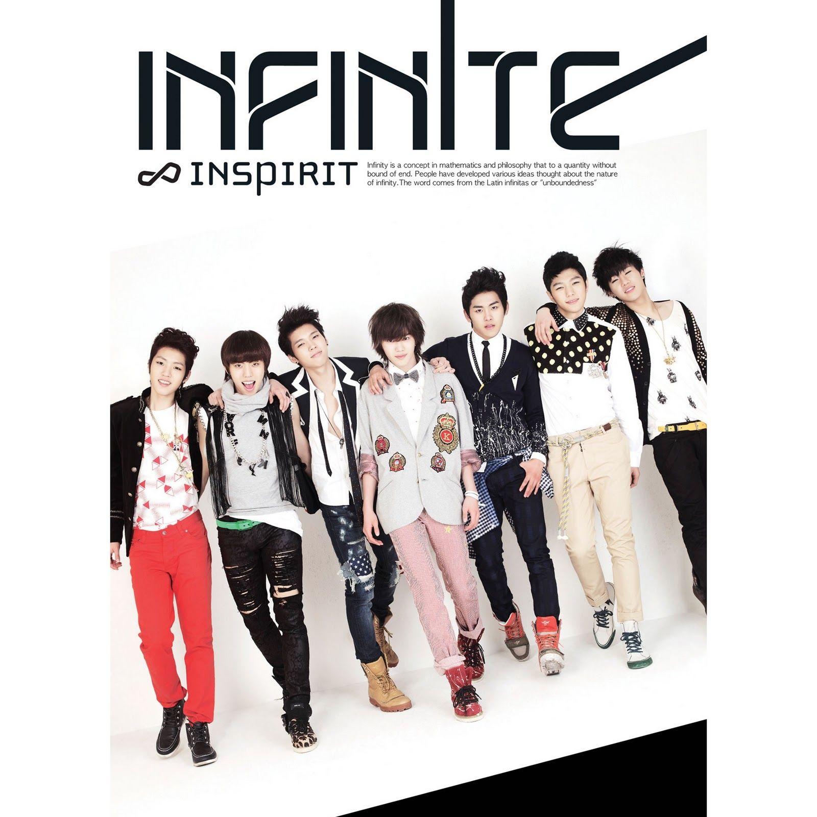 Portada del álbum "INSPIRIT", de INFINITE