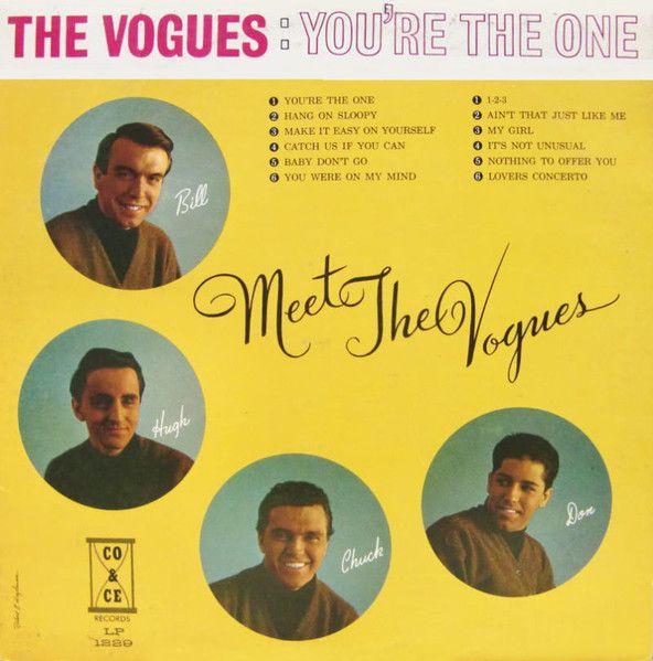 Portada de Álbum "Meet The Vogues", de The Vogues