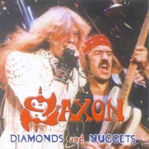 Capa do Álbum "Diamonds And Nuggets", de Saxon