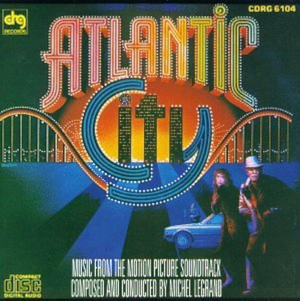 Portada de Álbum "Atlantic City", de Michel Legrand