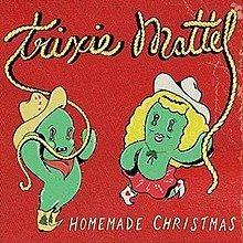 Portada de Álbum "Homemade Christmas ", de Trixie Mattel