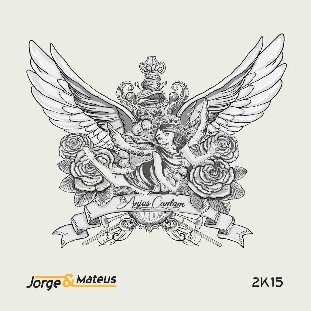 Portada de Álbum "Os Anjos Cantam", de Jorge & Mateus
