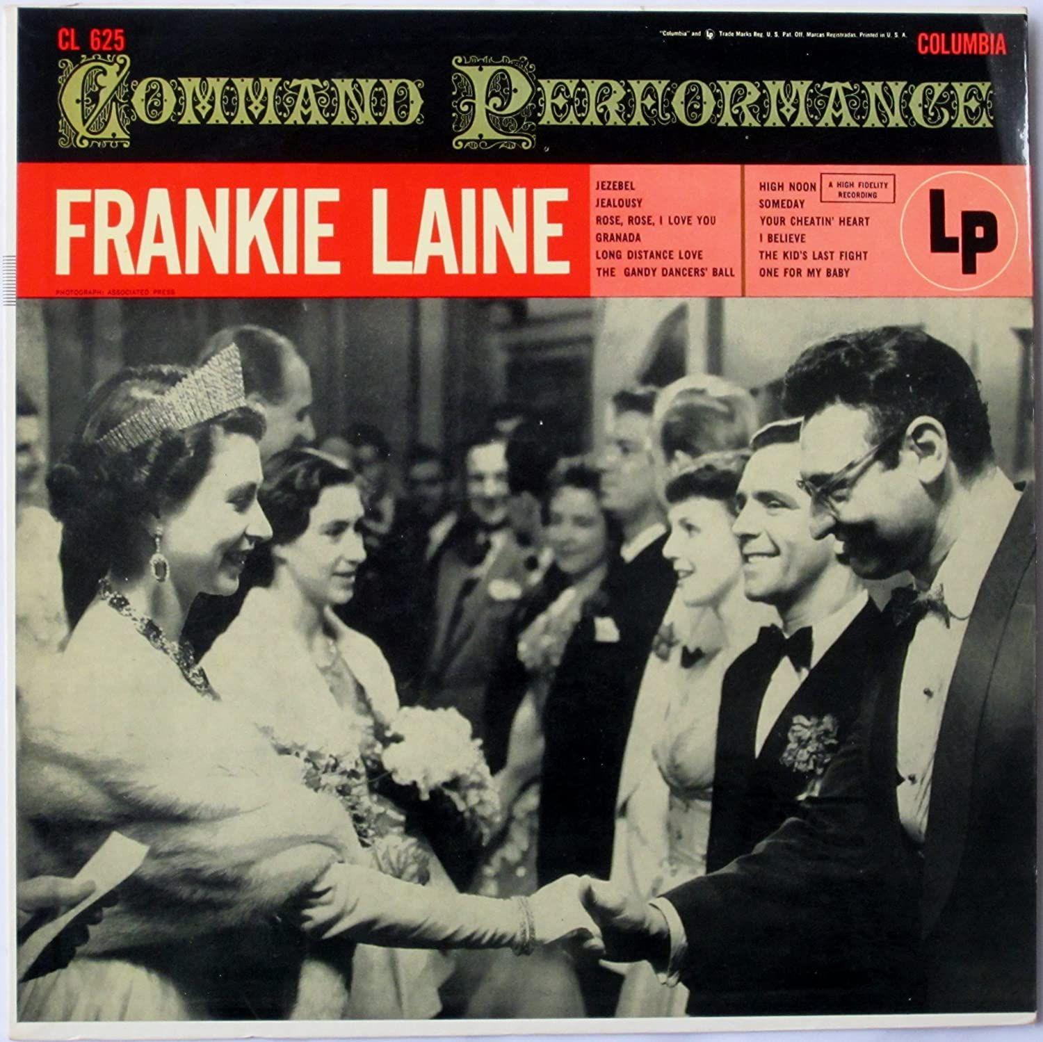 Portada de Álbum "Command Performance", de Frankie Laine