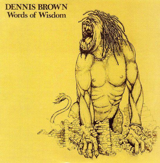 Capa do Álbum "Words Of Wisdom", de Dennis Brown