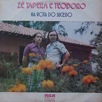 Portada de Álbum "Na Rota do Sucesso", de Zé Tapera e Teodoro