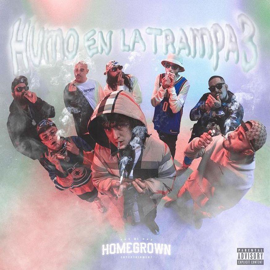 Portada de Álbum "Humo En La Trampa 3", de Alemán