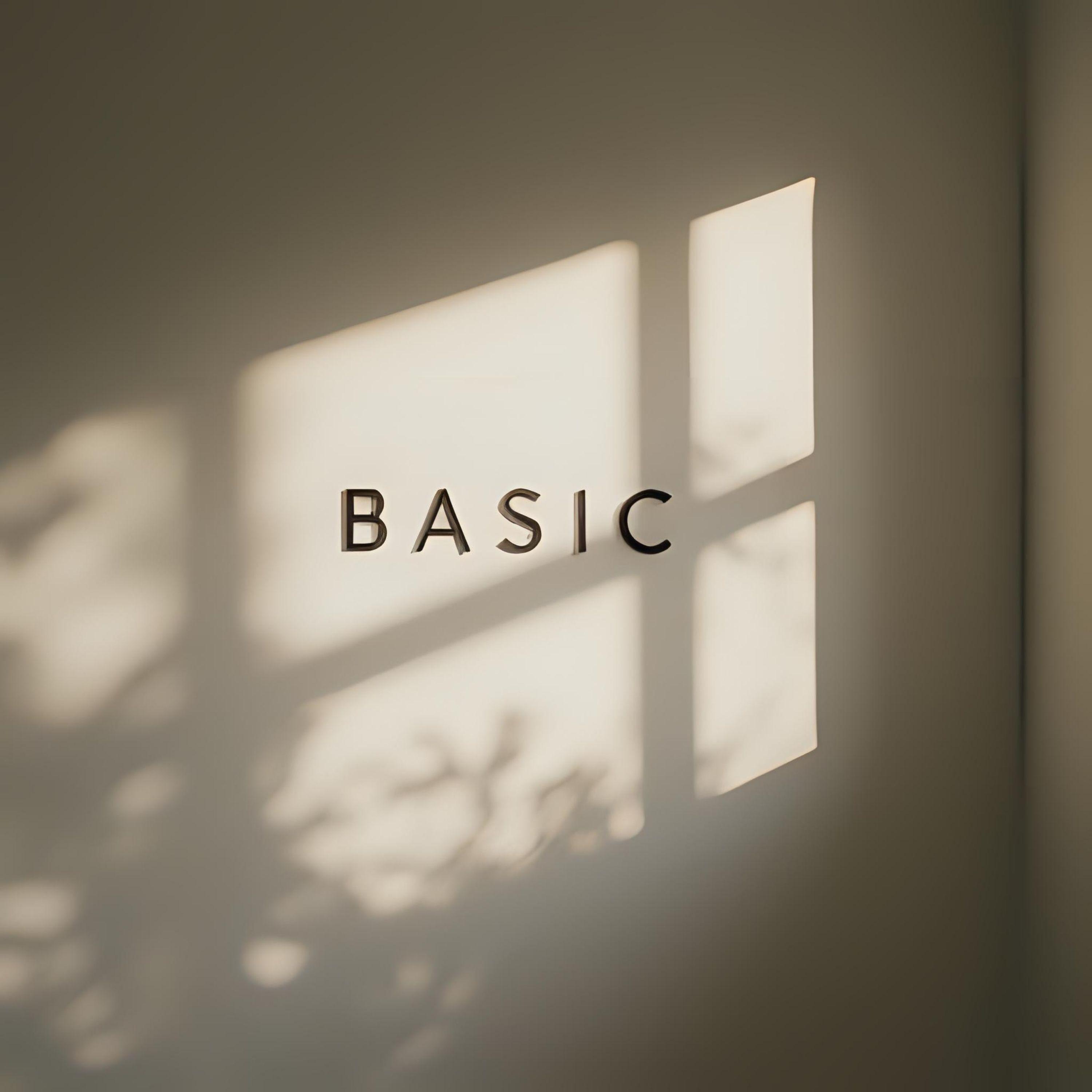 Capa do Single/EP "Basic", de Magic Notes Tune Tune