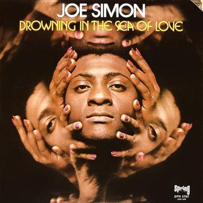 Capa do Álbum "Drowning In The Sea Of Love", de Joe Simon