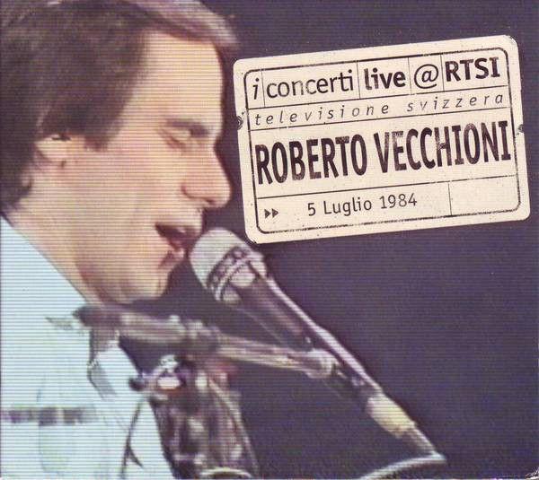 Portada del álbum "Live@Rtsi", de Roberto Vecchioni