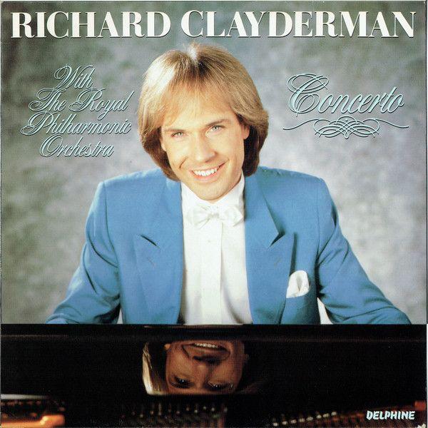 Album cover of "Concerto" by Richard Clayderman