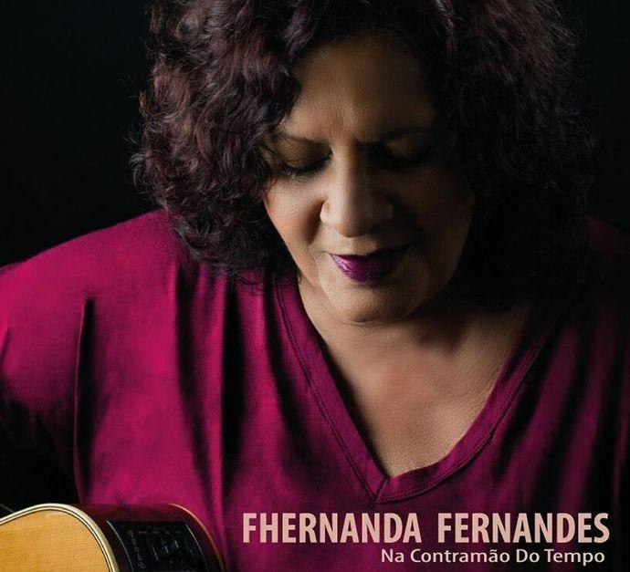 Portada de Álbum "Na Contramão do Tempo", de Fhernanda Fernandes