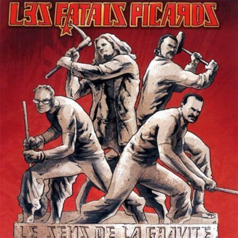 Portada de Álbum "Le Sens De La Gravité", de Les Fatals Picards