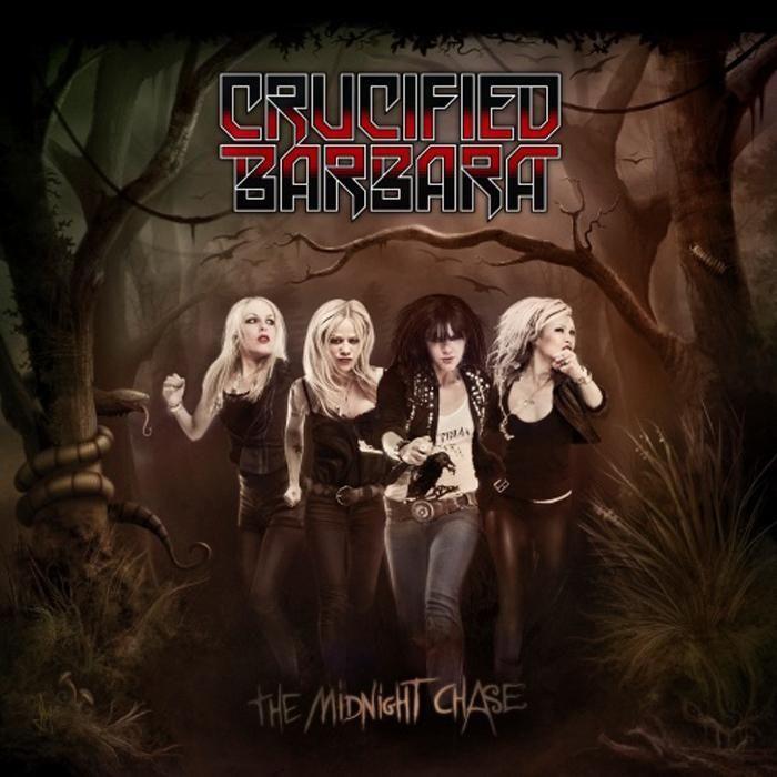 Capa do Álbum "The Midnight Chase", de Crucified Barbara