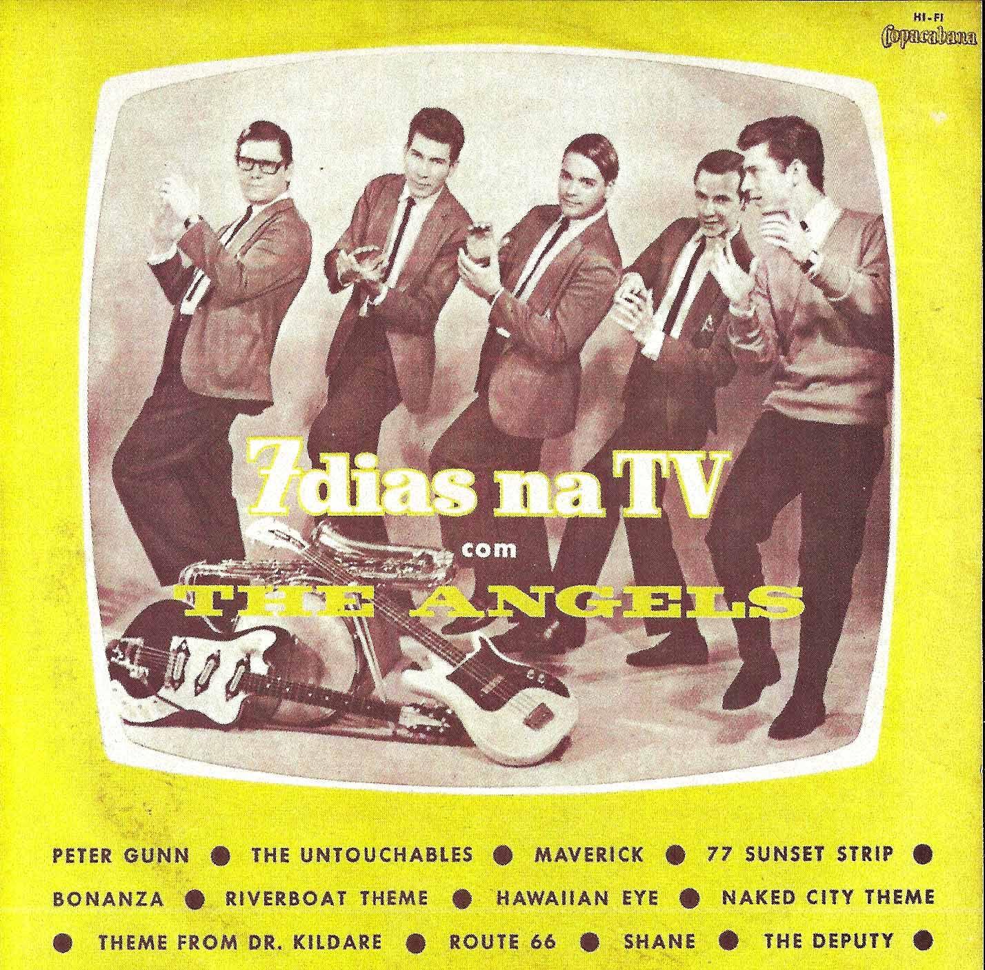 Capa do Álbum "7 Dias na TV", de The Angels