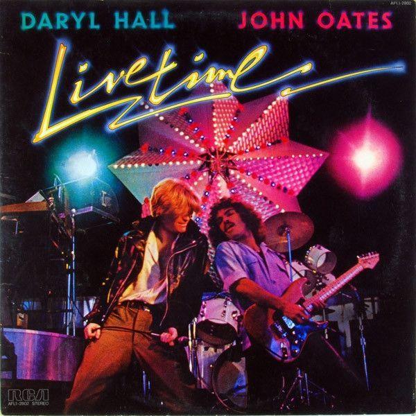 Portada del álbum "Livetime", de Daryl Hall & John Oates