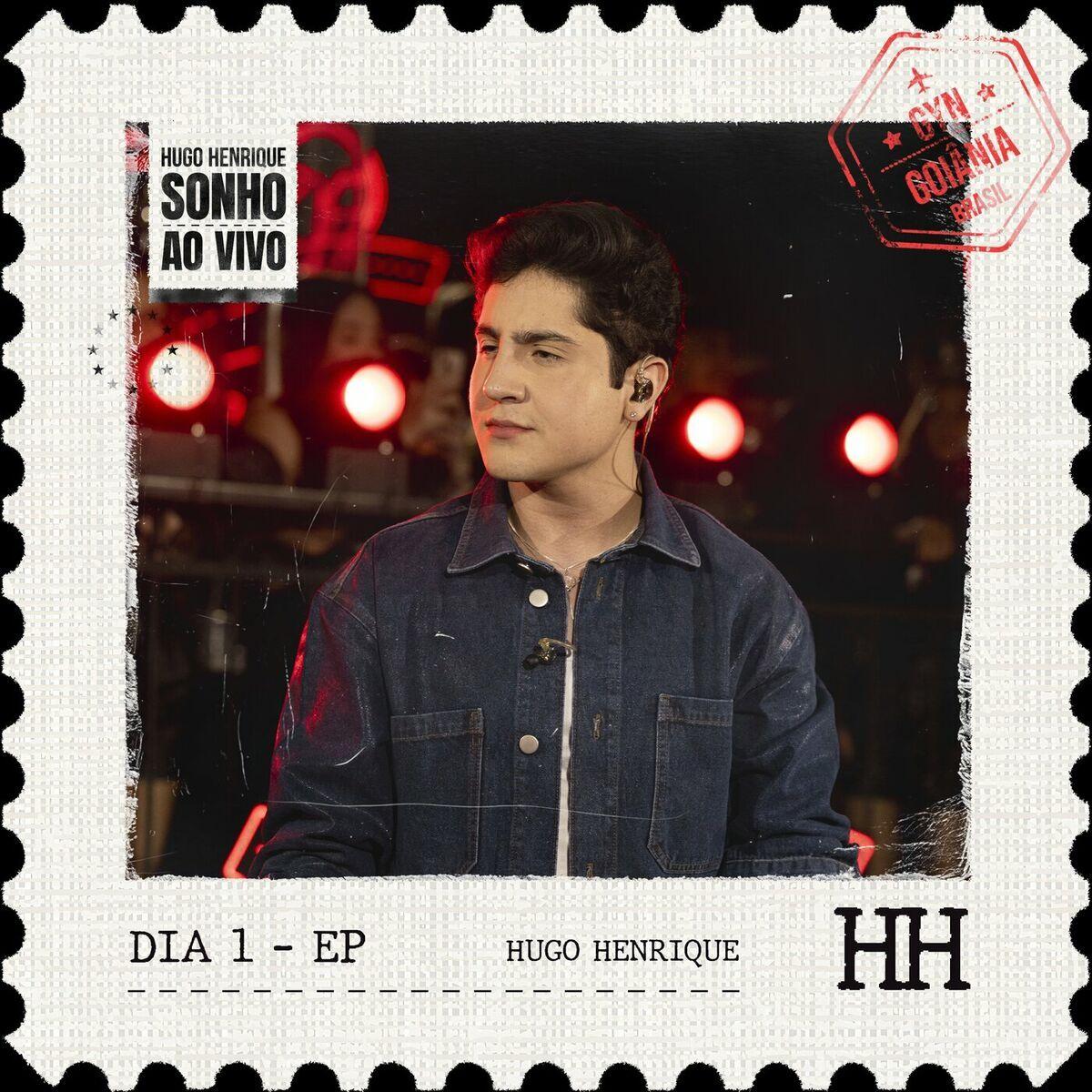 Portada de Sencillo/EP "Dia 1 (Ao Vivo)", de Hugo Henrique