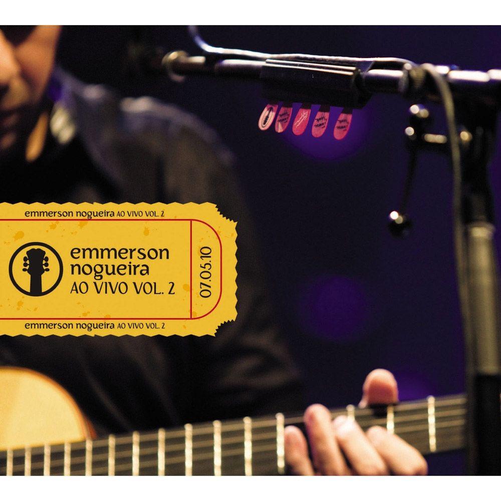 Album cover of "Ao Vivo - Volume 2" by Emmerson Nogueira