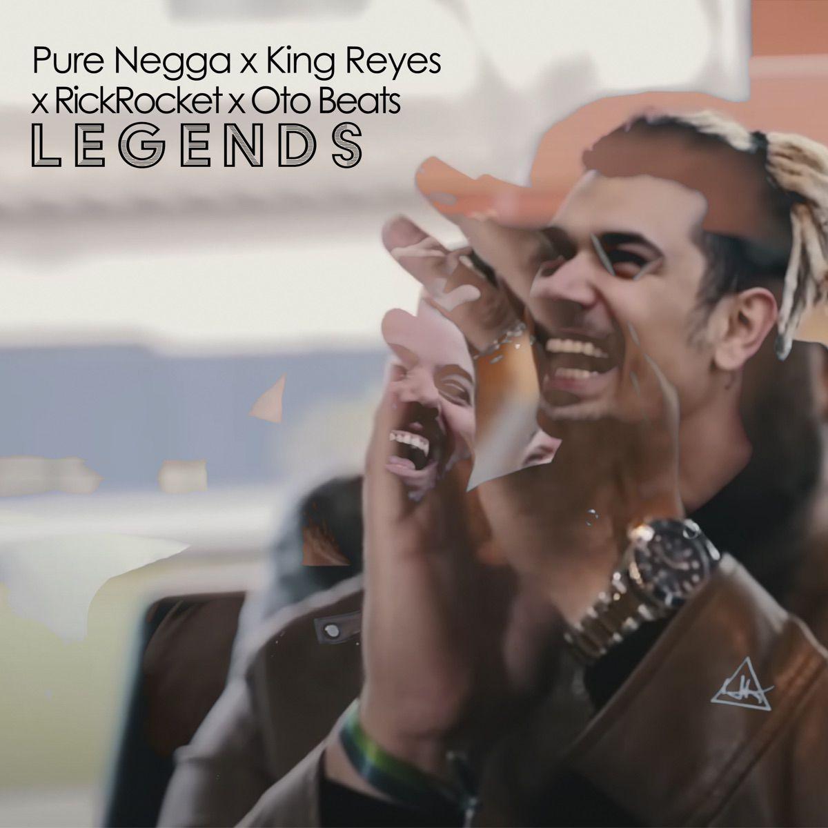Portada del álbum "LEGENDS", de Pure Negga