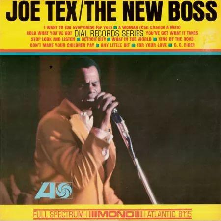 Capa do álbum "The New Boss", de Joe Tex