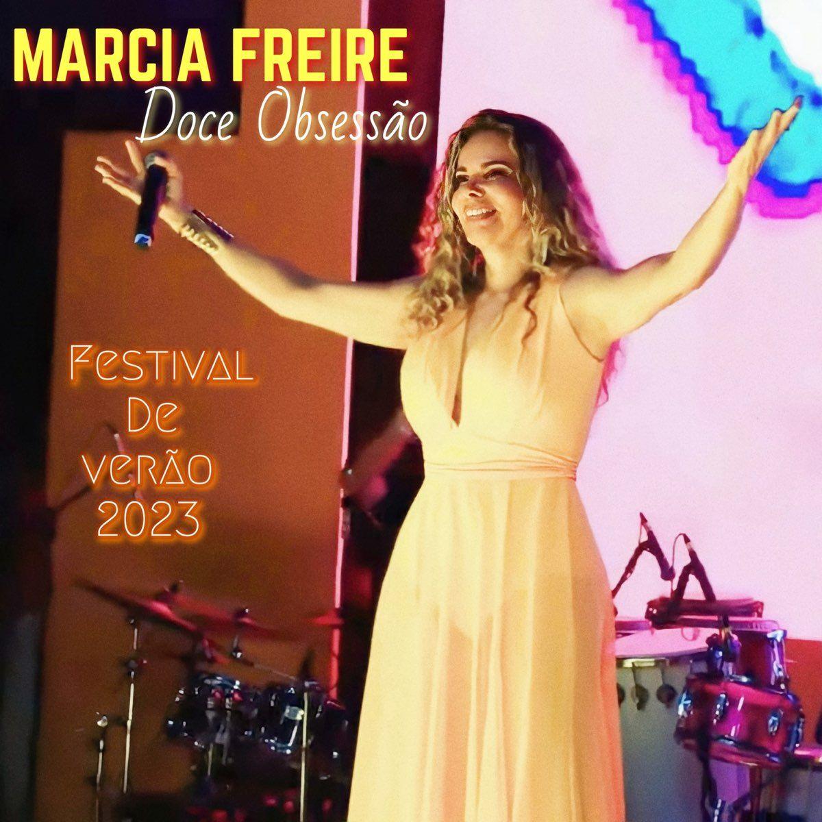 Capa do álbum "Doce Obsessão ", de Márcia Freire