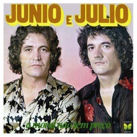 Capa do Álbum " A Moral Não Tem Preço", de Junio e Julio