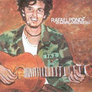 Portada de Álbum "Átomos Palavras Canções", de Rafael Pondé