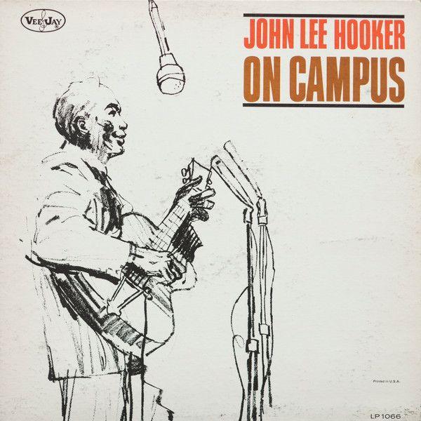 Portada del álbum "On Campus", de John Lee Hooker