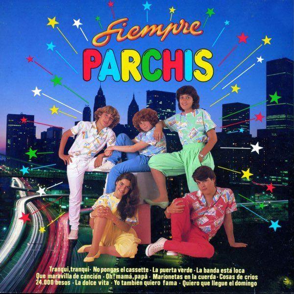 Capa do álbum "Siempre Parchis", de Parchís