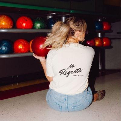 Capa do álbum "No Regrets (feat. PEABOD)", de Grace Graber