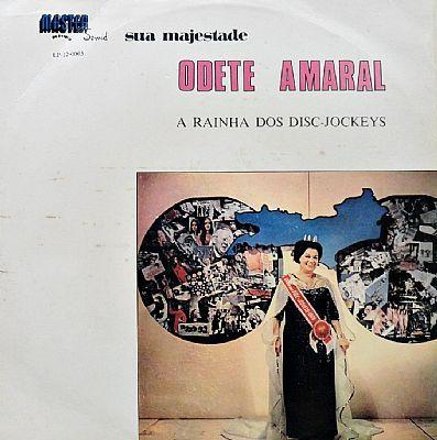 Capa do Álbum "A Rainha Dos Disc-Jockeys", de Odete Amaral