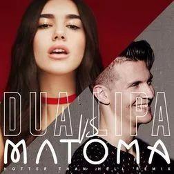 Capa do álbum "Hotter Than Hell (Motoma Remix)", de Dua Lipa