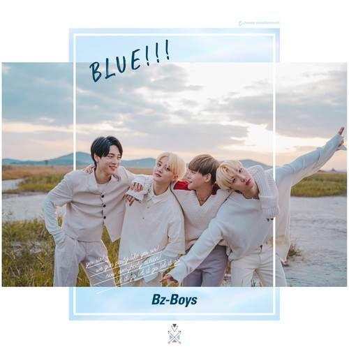 Portada de Sencillo/EP "BLUE", de Bz-Boys