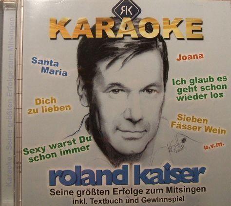 Portada del álbum "Karaoke", de Roland Kaiser