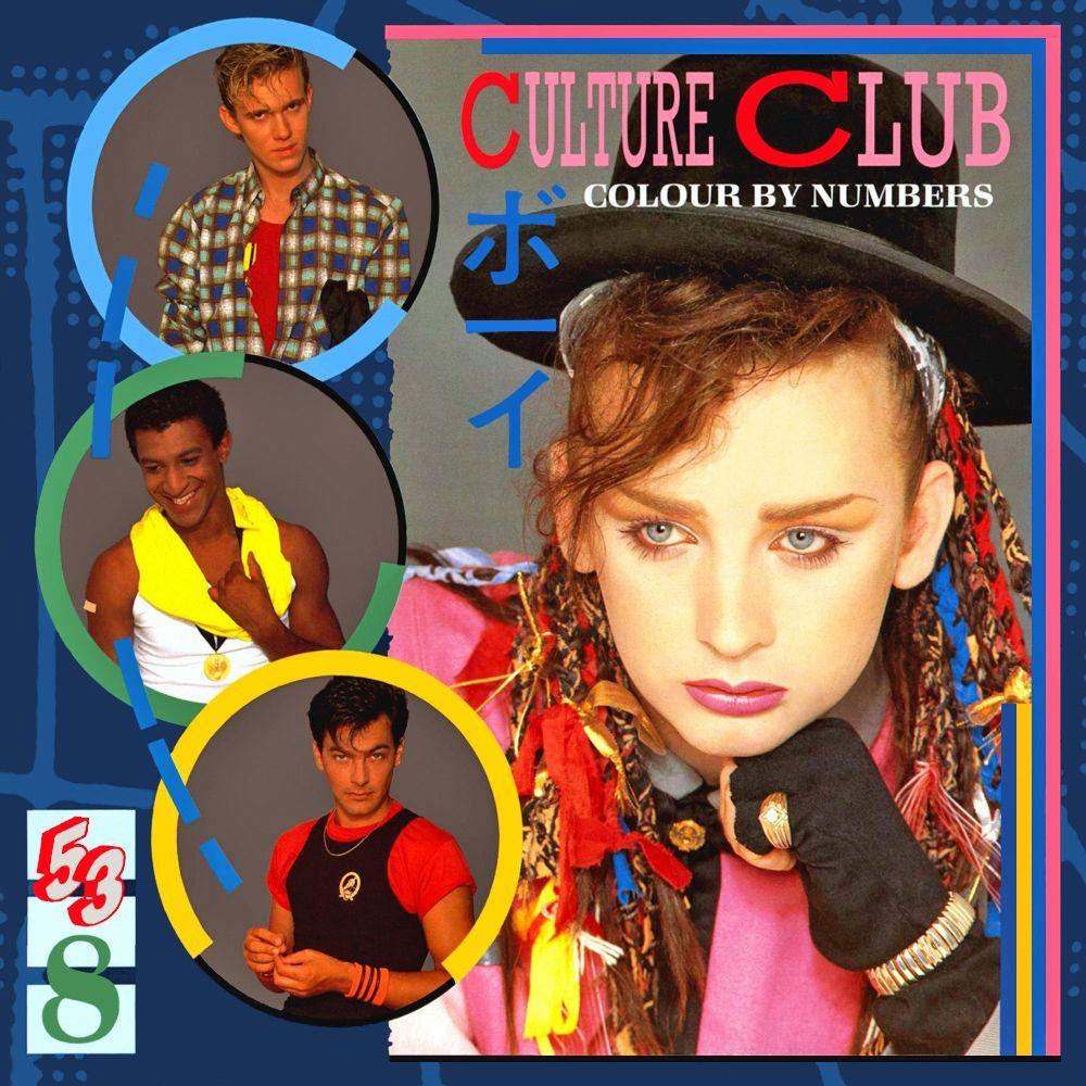 Portada de Álbum "Colour By Numbers", de Culture Club