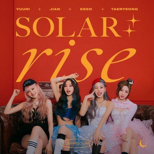 Capa do Single/EP "SOLAR : rise", de Lunarsolar