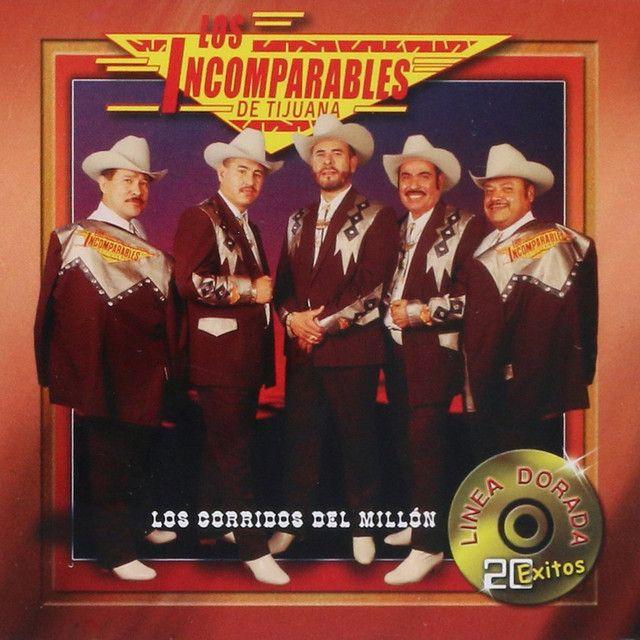 Portada de Álbum "Corridos Del Millón", de Los Incomparables de Tijuana