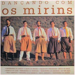 Capa do álbum "Dançando Com Os Mirins", de Os Mirins