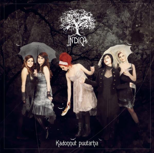 Capa do Álbum "Kadonnut puutarha", de Indica