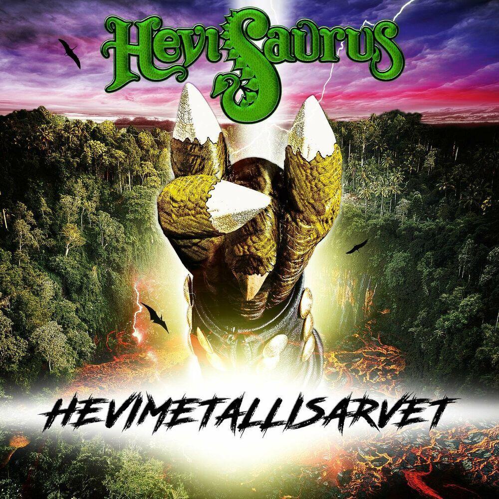 Portada de Sencillo/EP "Hevimetallisarvet", de Hevisaurus