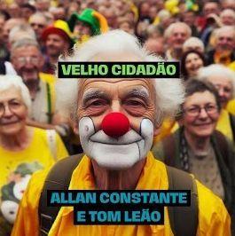 Capa do álbum "Velho Cidadão", de Allan Constante