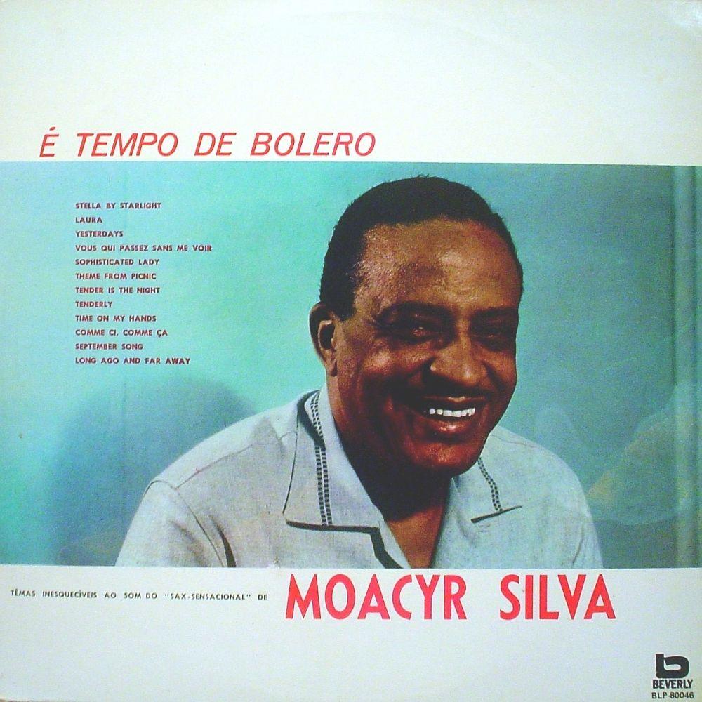 Album cover of "E Tempo de Bolero" by Moacyr Silva