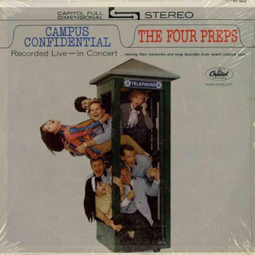 Portada de Álbum "Campus Confidential", de Four Preps